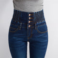 Women Winter Jeans Pants Fleece