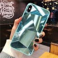 Diamond Texture Mirror iPhone Case