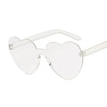 One Piece Love Heart Sunglasses Women