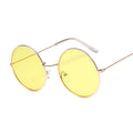 Retro Round Pink Sunglasses Women