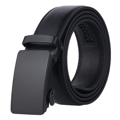 Men Imitation Leather Belt Alloy