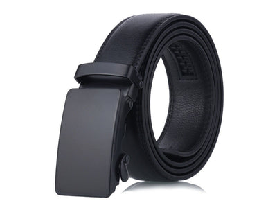Men Imitation Leather Belt Alloy
