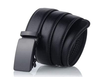 Men Imitation Leather Belt Alloy