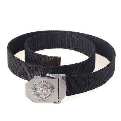 Canvas Belt 3D Soviet National Emblem
