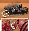 Leather belts for women