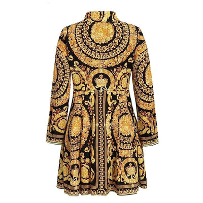 Women v neck short shirt dress