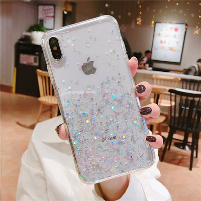Bling Glitter Stars Case For iPhone 11
