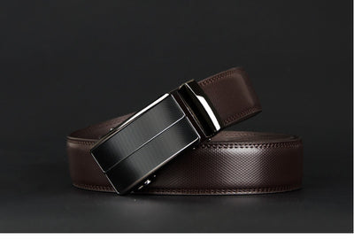 Leather men belt cowhide strap