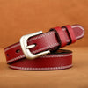 Leather belts for women