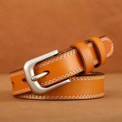 Leather belts for women