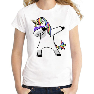 Women 3D Cat Print  Casual T-shirt