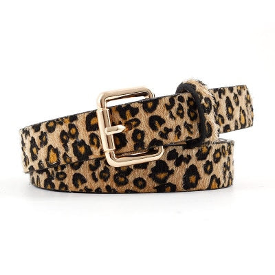 Leopard Belt Women Snake Zebra Print