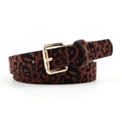 Leopard Belt Women Snake Zebra Print