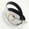 Female Round Buckle Waist Belt