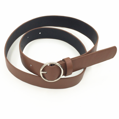 Female Round Buckle Waist Belt