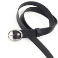 Female Round Buckle Waist Belt