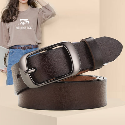 Leather Casual Belt For Female