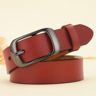 Leather Casual Belt For Female