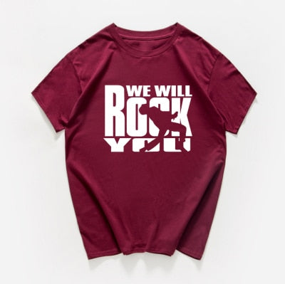 Glitter Rock Band Queen T-shirt