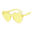 One Piece Love Heart Sunglasses Women