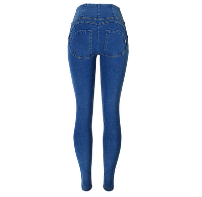 High Waist Push Up Jeans Woman