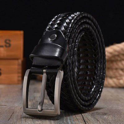 Men's Belts 4.0CM Width Luxury Leather