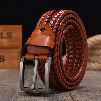 Men's Belts 4.0CM Width Luxury Leather
